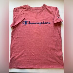 Champion Boys Heather Red Athletic Tee